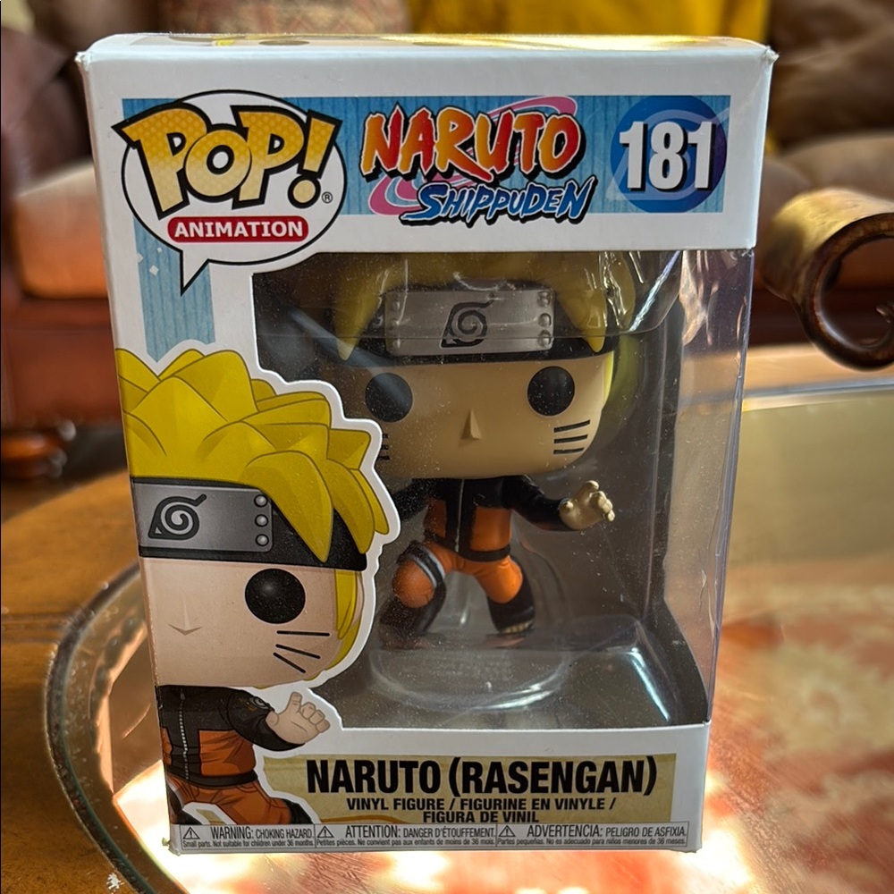 Funko Pop! Naruto Shippuden Figure with Yellow Hair